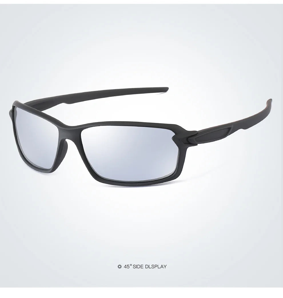 New Men Polarized Sunglasses Brand Designer Square Sports Sun Glasses Male Driving Fishing Goggle UV400 Women Travel Eyewear
