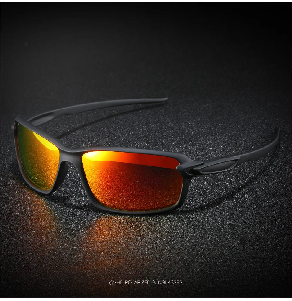 New Men Polarized Sunglasses Brand Designer Square Sports Sun Glasses Male Driving Fishing Goggle UV400 Women Travel Eyewear