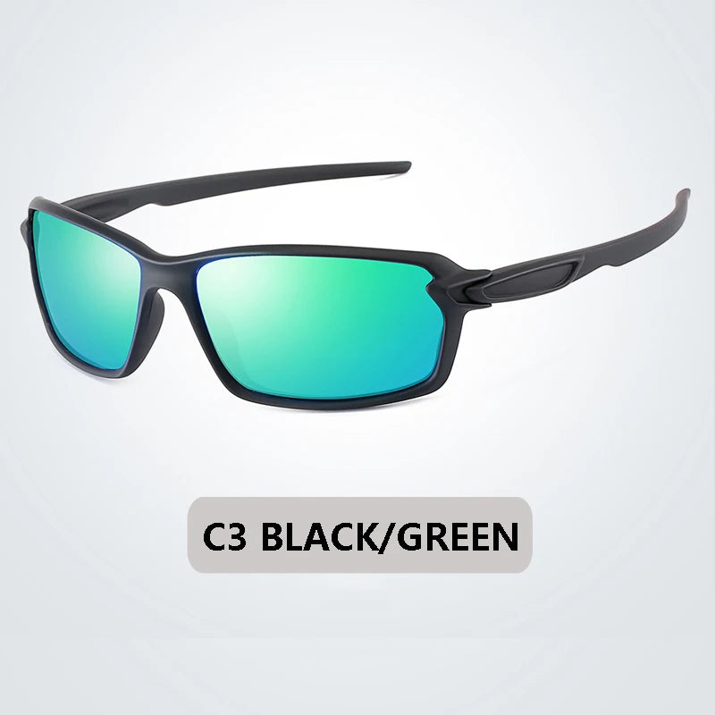 New Men Polarized Sunglasses Brand Designer Square Sports Sun Glasses Male Driving Fishing Goggle UV400 Women Travel Eyewear