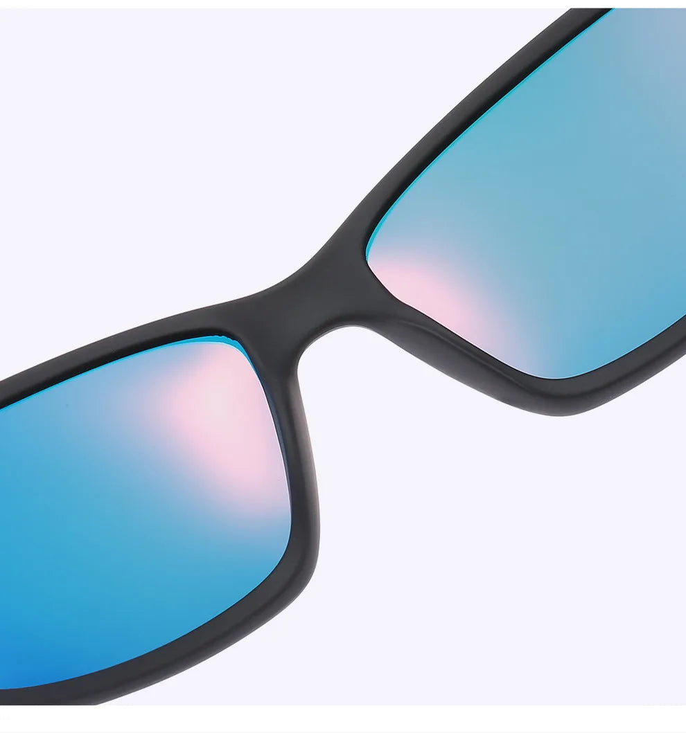 New Men Polarized Sunglasses Brand Designer Square Sports Sun Glasses Male Driving Fishing Goggle UV400 Women Travel Eyewear