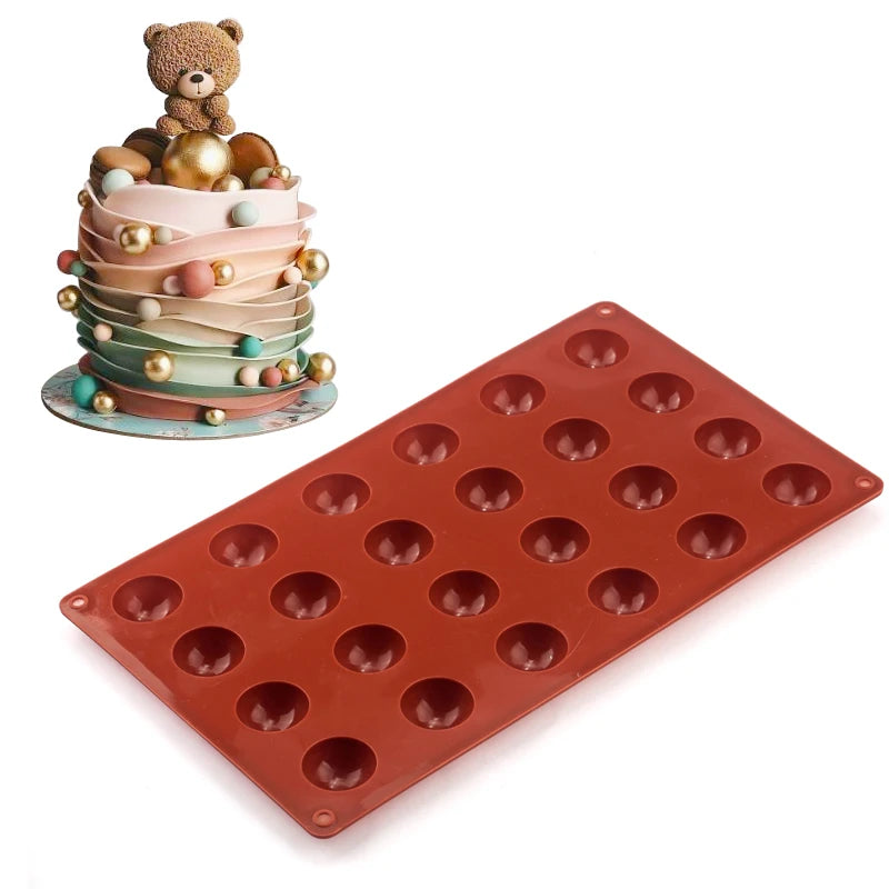 Silicone Donut Maker 3D DIY Baking Pastry Cookie Chocolate Round Mold Muffin Cake Mould Dessert Handmade Kitchen Cooking Tools