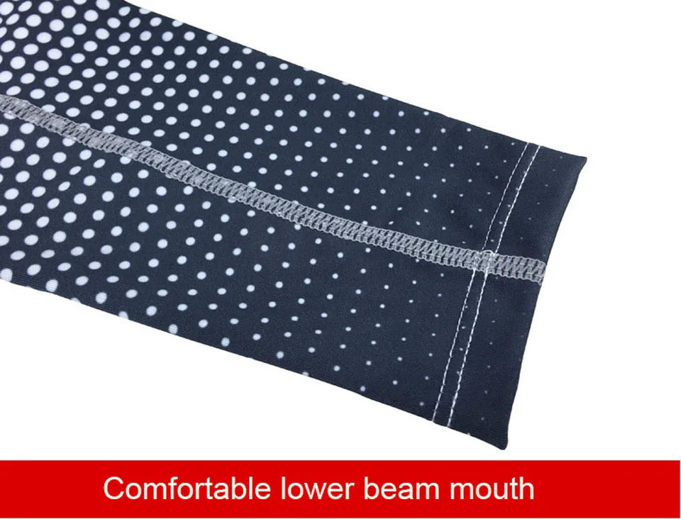 1 Pair Cool Men Cycling Running Bicycle UV Sun Protection Cuff Cover Protective Arm Sleeve Bike Sport Arm Warmers Sleeves