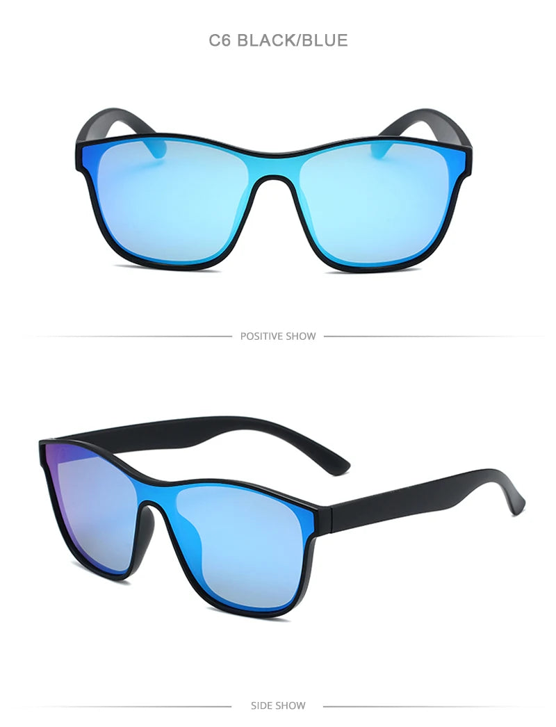 New Fashion Polarized Sunglasses Men Women Luxury Square Black Sun Glasses Male Female Stylish Hiking Driving Shades UV400