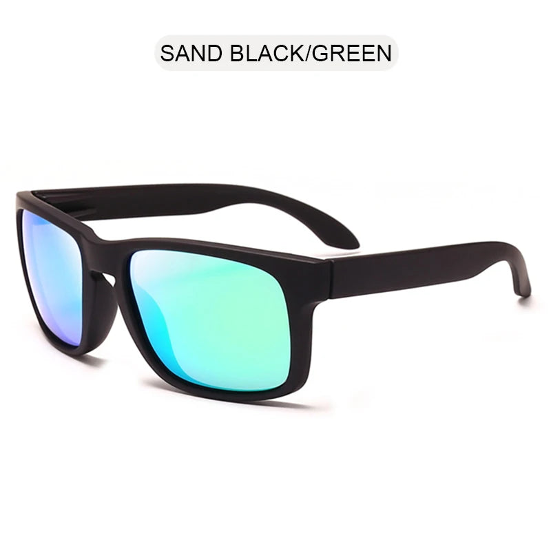 Classic Fashion Square Polarized Sunglasses Men Vintage Plastic Male Sun Glasses Women Stylish Black Outdoor Sports Shades UV400