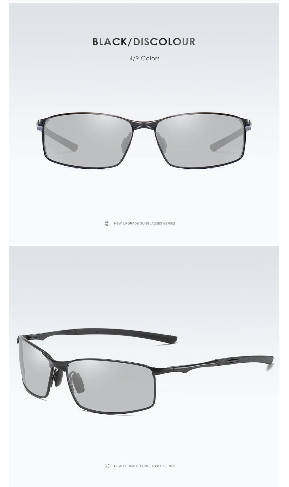 Aoron Polarized Sunglasses Mens/Women Driving Mirror Sun Glasses Metal Frame Goggles UV400 Anti-Glare Sunglasses Wholesale