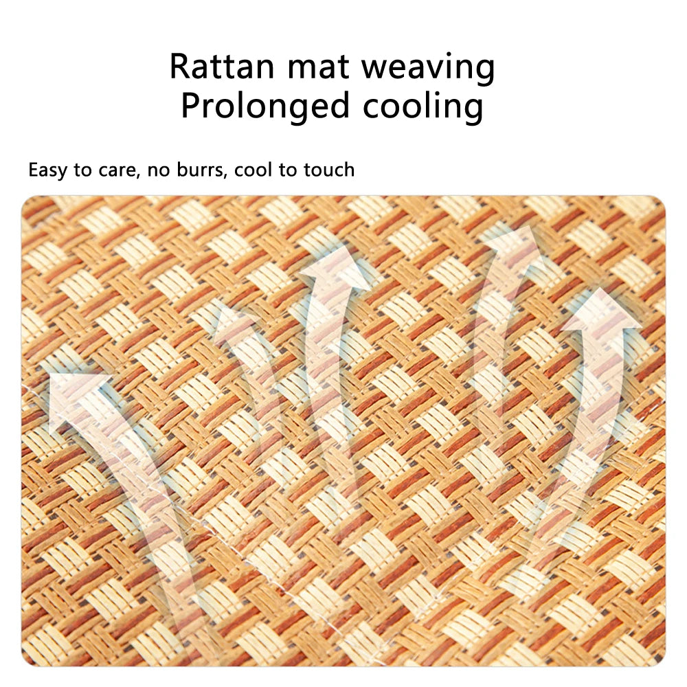 Pet Cat Mat Summer Dog Sleeping Mat Cooling Pet Puppy Kennel Antislip Breathe Neck Support Small Cat Bed Accessories