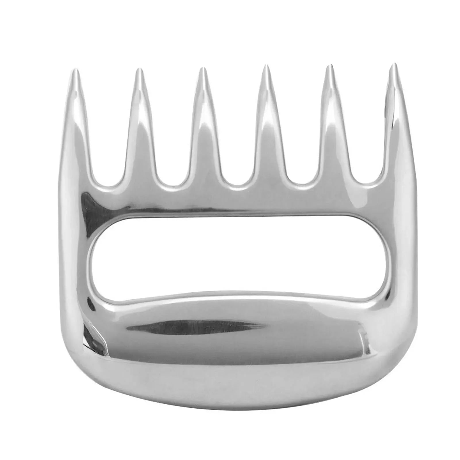 2pc Stainless Steel/ABS Manual Bear Claws Barbecue Fork BBQ Pull Meat Handler Pork Clamp Roasting Fork Kitchen Accessories