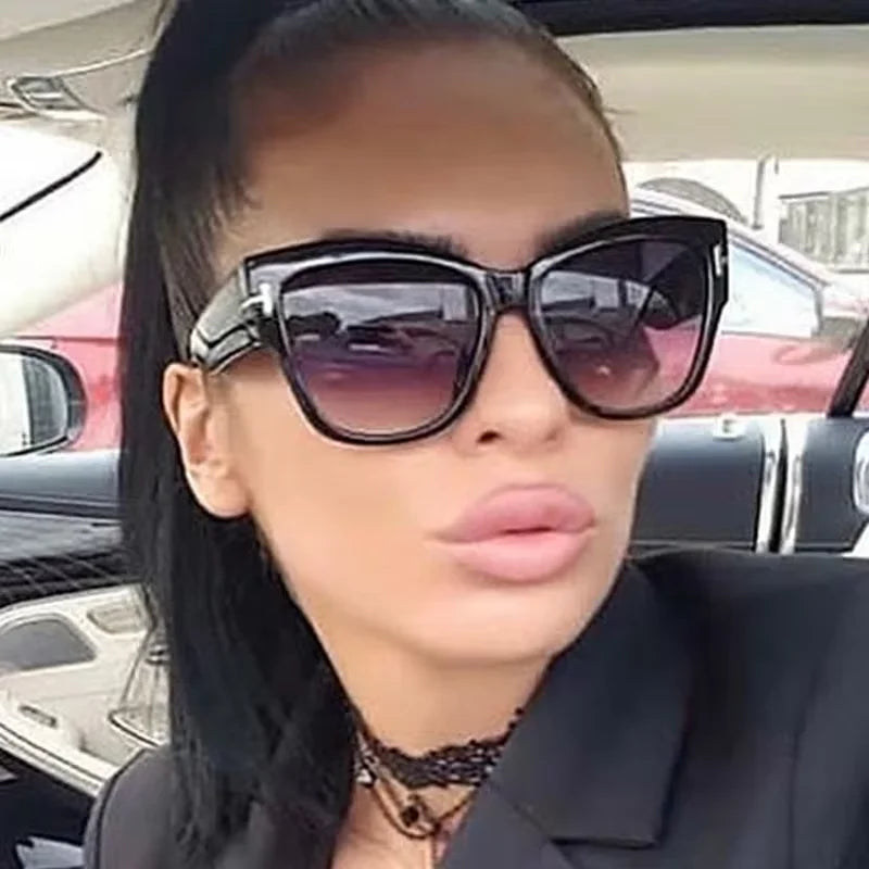 Fashion Cat Eye Sunglasses Women Men Brand Vintage Sun Glasses Female Male Designer Outdoors Mirror Shades Oculos De Sol