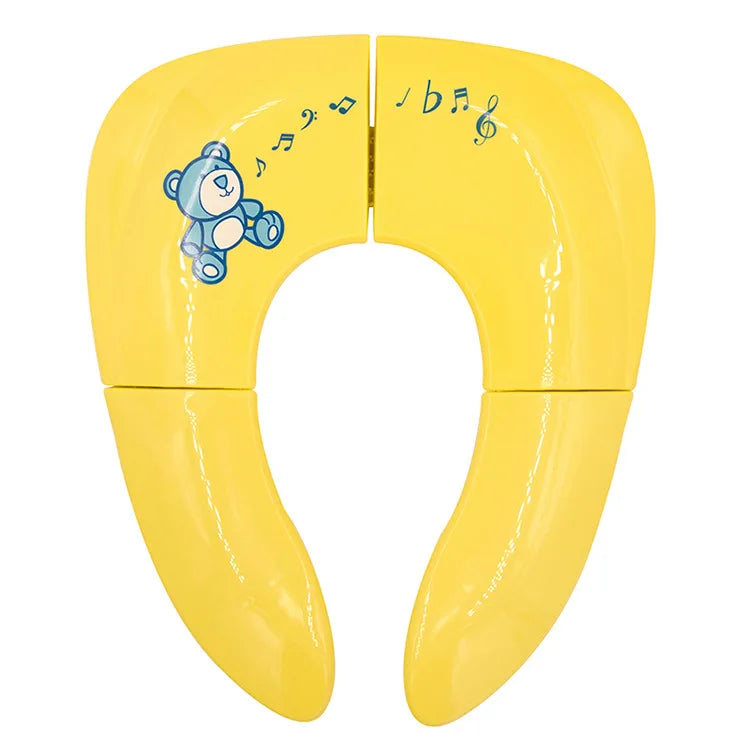 Baby Travel Folding Potty Seat Toddler Portable Toilet Training Seat Kids Travel Potty Seat Pad Urine Assistant Cushion