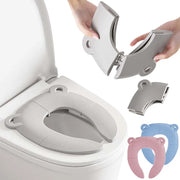 Baby Cartoon Travel Folding Potty Seat Toddler Portable Toilet Training Seat Children Urinal Cushion Children Pot Chair Pad /mat