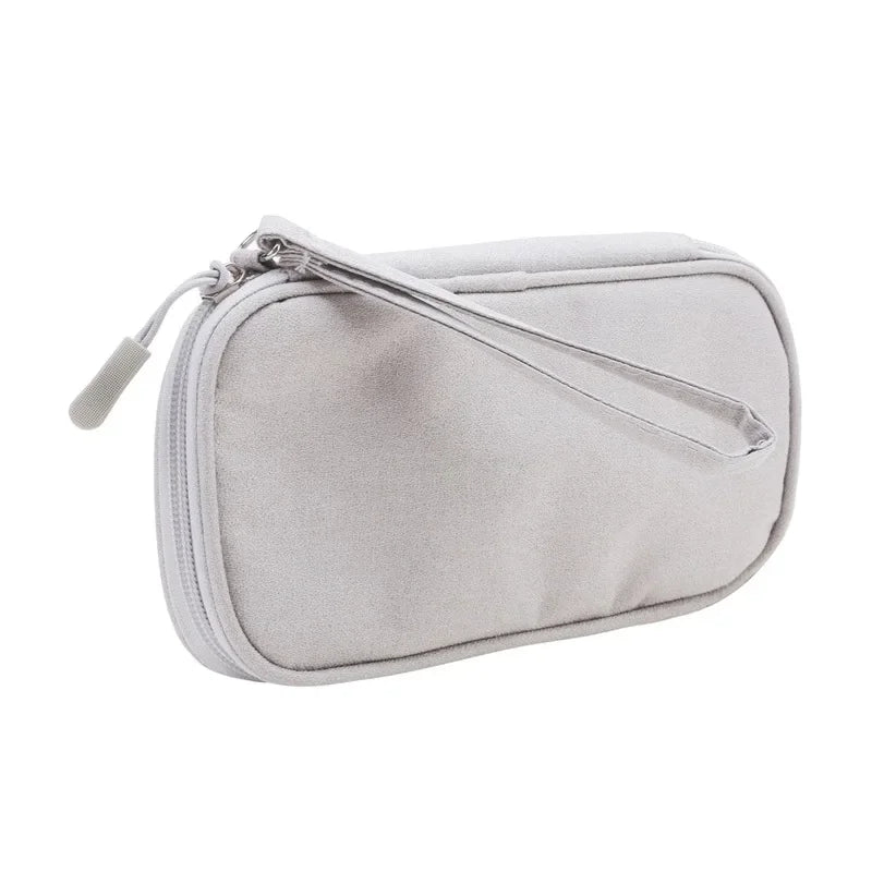 Data Cable Storage Bag Waterproof Portable Carry Case Layers Storage Bag Travel Organizer Bag for Cable Cord USB Charger