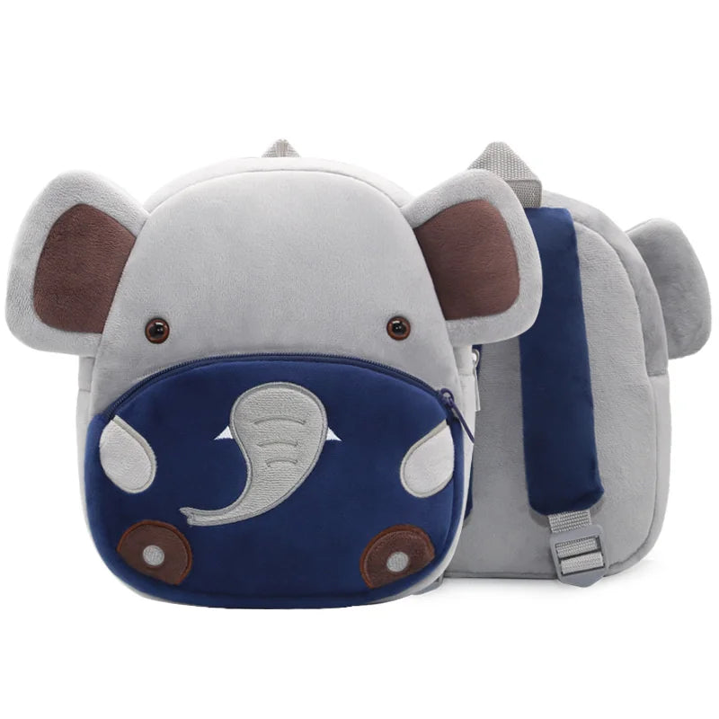 Cartoon Plush Children Backpacks Kindergarten Schoolbag Animal Kids Backpack Children School Bags Girls Boys Backpacks  4