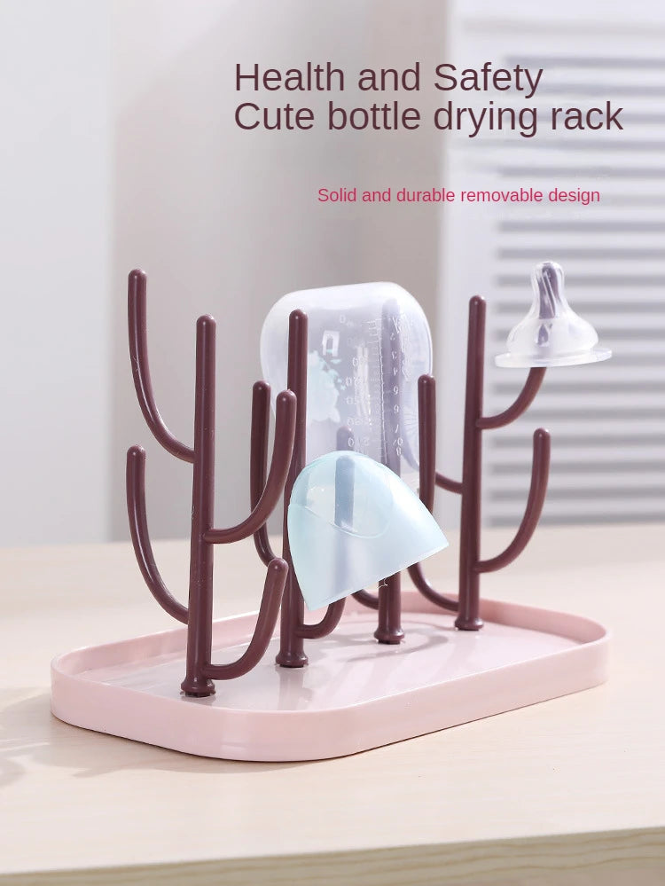 Baby Feeding Bottle Drain Rack Nipple Feeding Cup Holder Storage Drying Rack Cleaning Dryer Drainer Storage Drying Rack