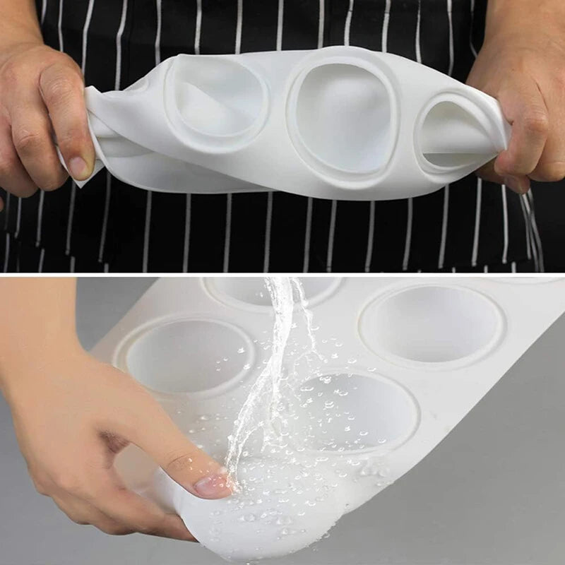 3D Sphere Silicone Mold For Mousse Cake Baking Ball Shape French Dessert Chocolate Truffle Pastry Tools Kitchen Accessories Item