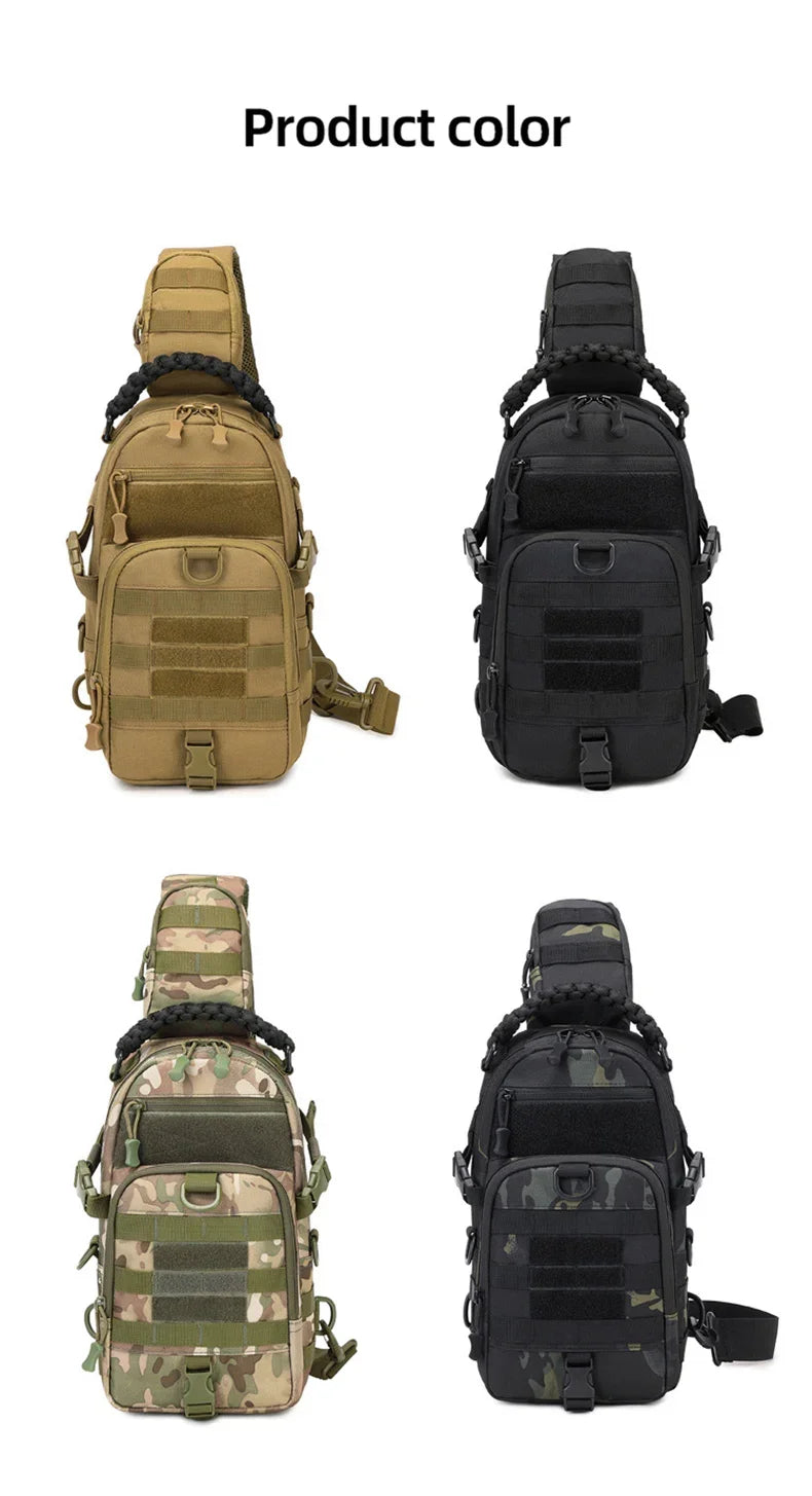 Men's Waist Bag Sports Shoulder Outdoor Fanny Pack Camping Hiking Fishing Climbing Backpack for Male Travel Sling Chest Bags 가방