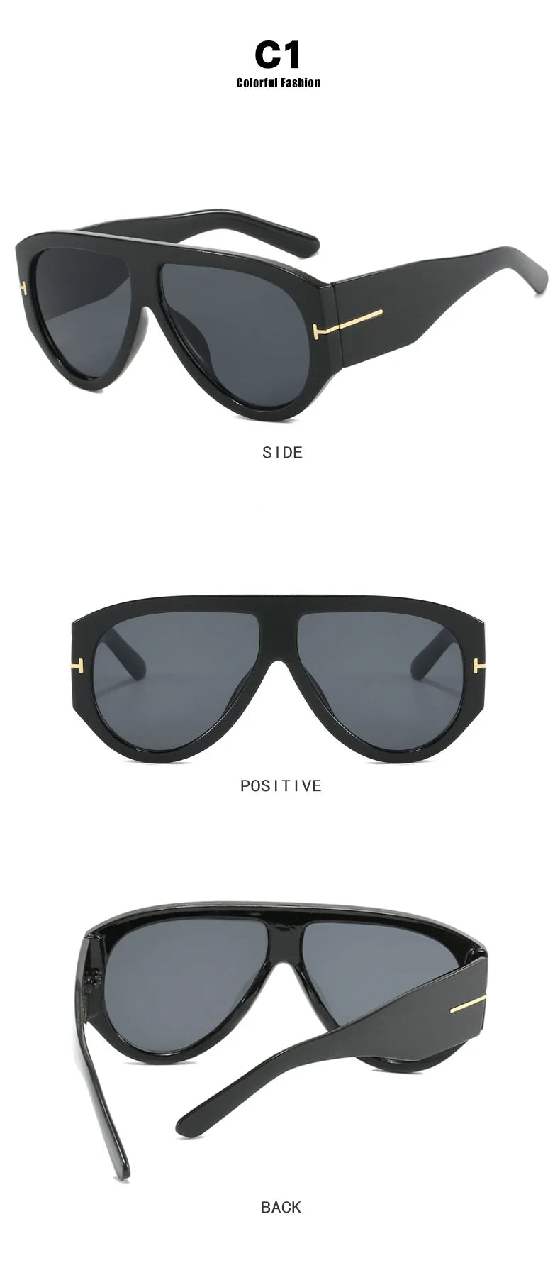 New Vintage Woman Oval Shape Sunglasses Brand Designer Sun Glasses Trendy Street Shoot Shades Eyewear UV400 Gafas De Sol
