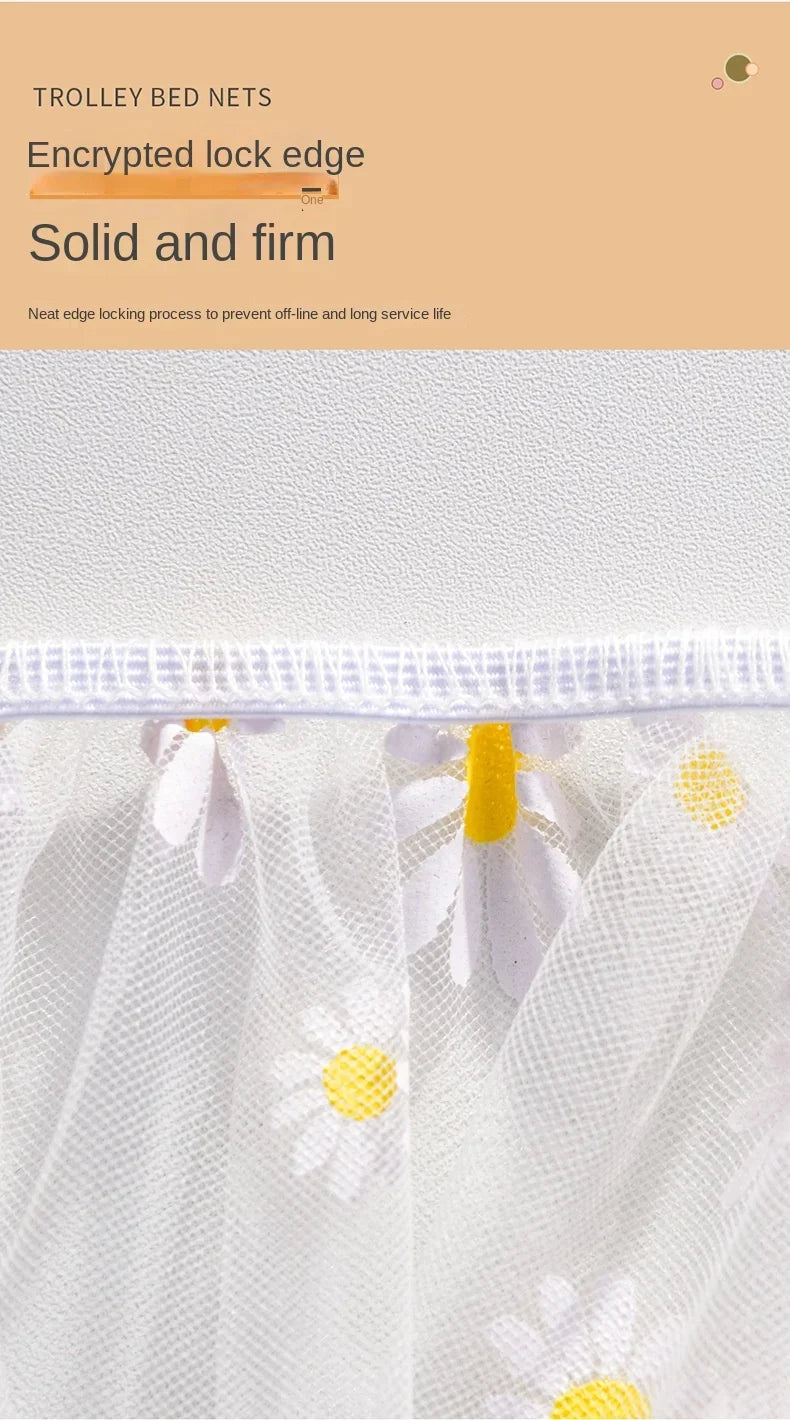 Baby Stroller Mosquito Net Pushchair Cart Insect Shield Net Mesh Safe Infants Protection Mesh Cover Baby Stroller Accessories