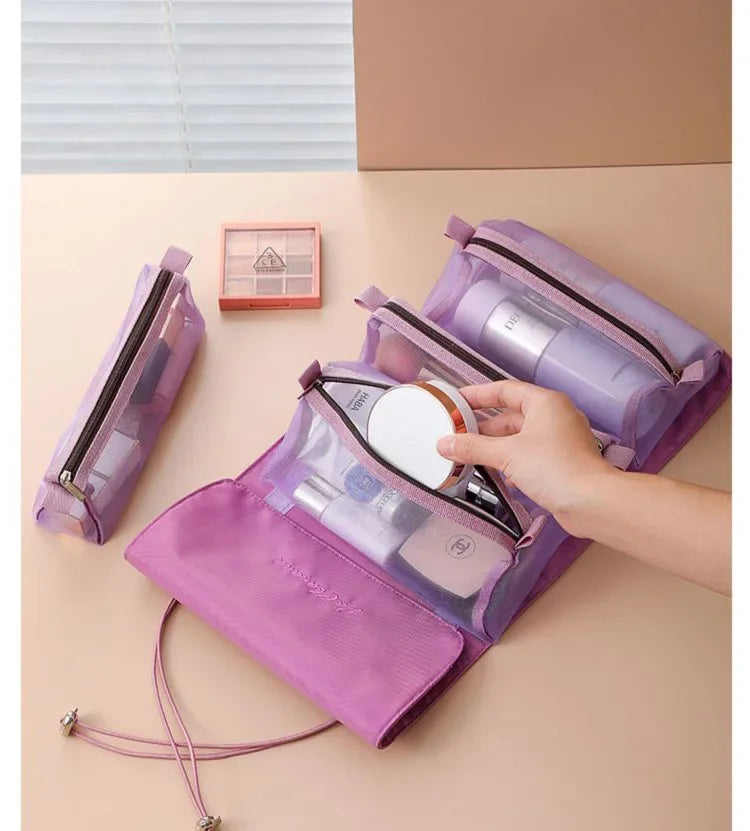 Large Capacity Travel Cosmetic Bag Multifunction Travel Cosmetic Bag Women Toiletries Organizer Female Storage Make Up Case Tool