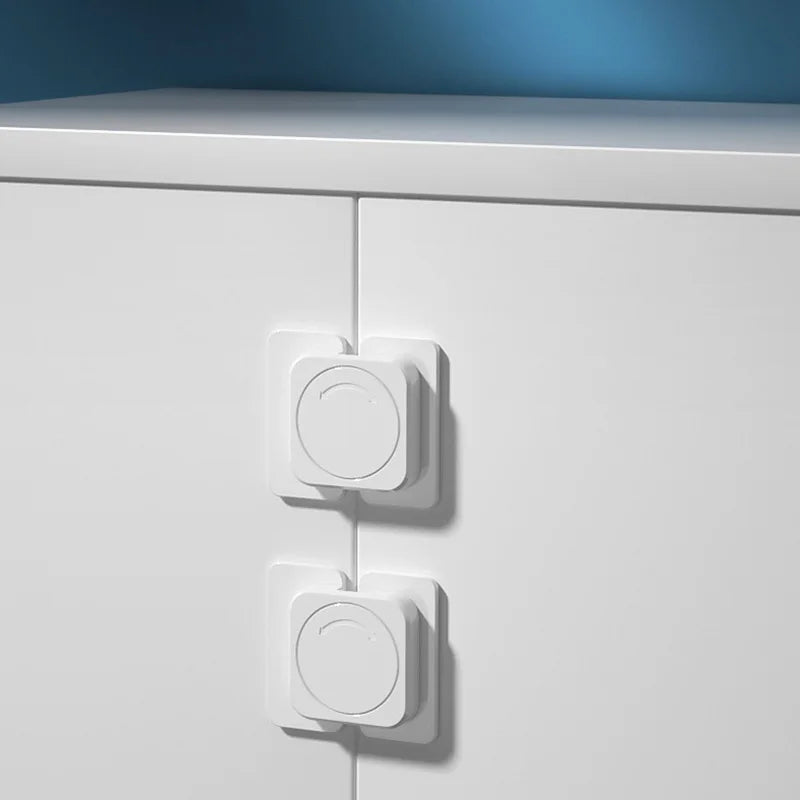 Child Safety Home Refrigerator Lock Baby Anti Open Fridge Freezer Door Locks Multifunctional Cabinet Buckle Toddler Kids Protect
