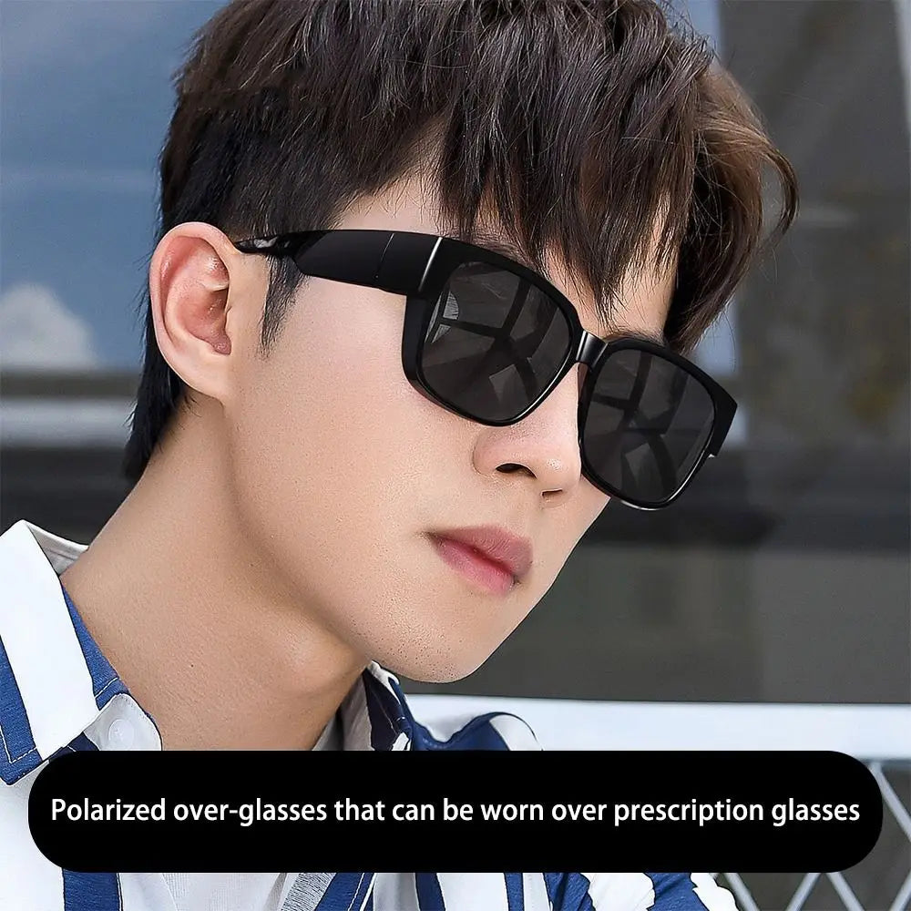UV Protection That Can Be Worn over Other Glasses Square Shades Wrap Around Polarized Fit Over Glasses Sunglasses