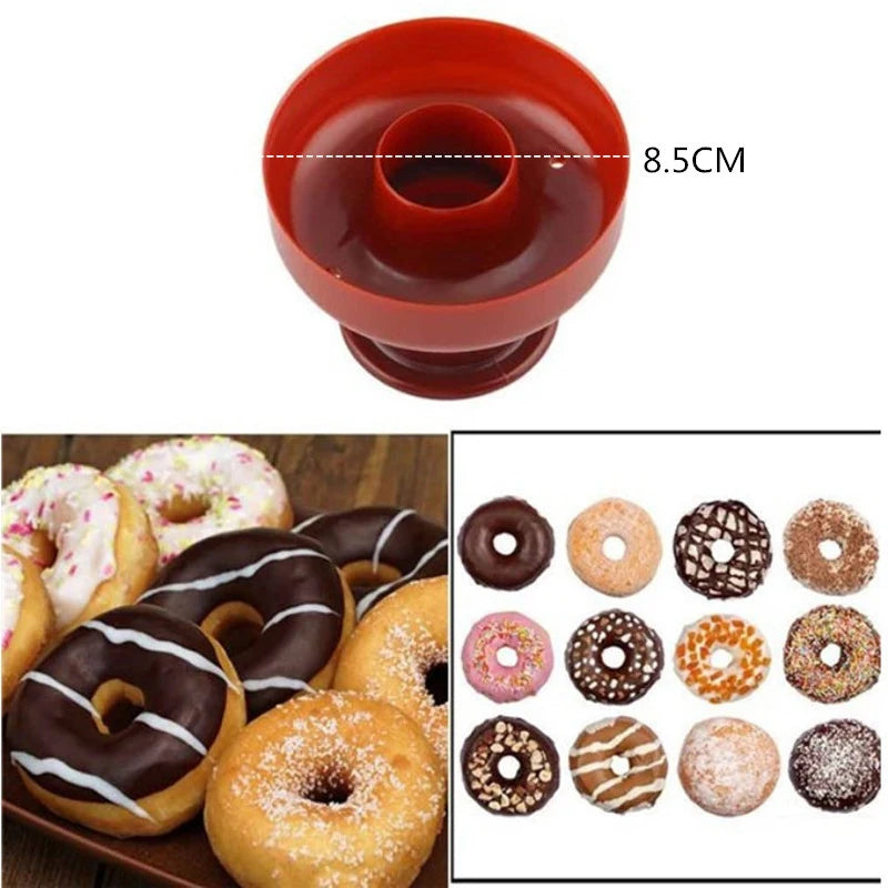 Donut Cake Mold DIY Creative Doughnuts Kitchen Tools Cooking Cutter Food Desserts Bread Pastry Chocolate Maker Baking Tool Deco