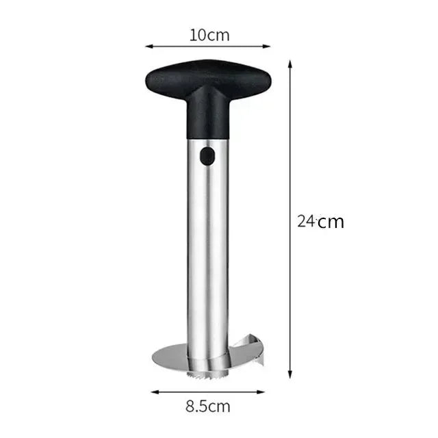 Stainless Steel Pineapple Peeler Cutter Fruit Knife Slicer A Spiral Pineapple Cutting Machine Easy To Use Kitchen Cooking Tools