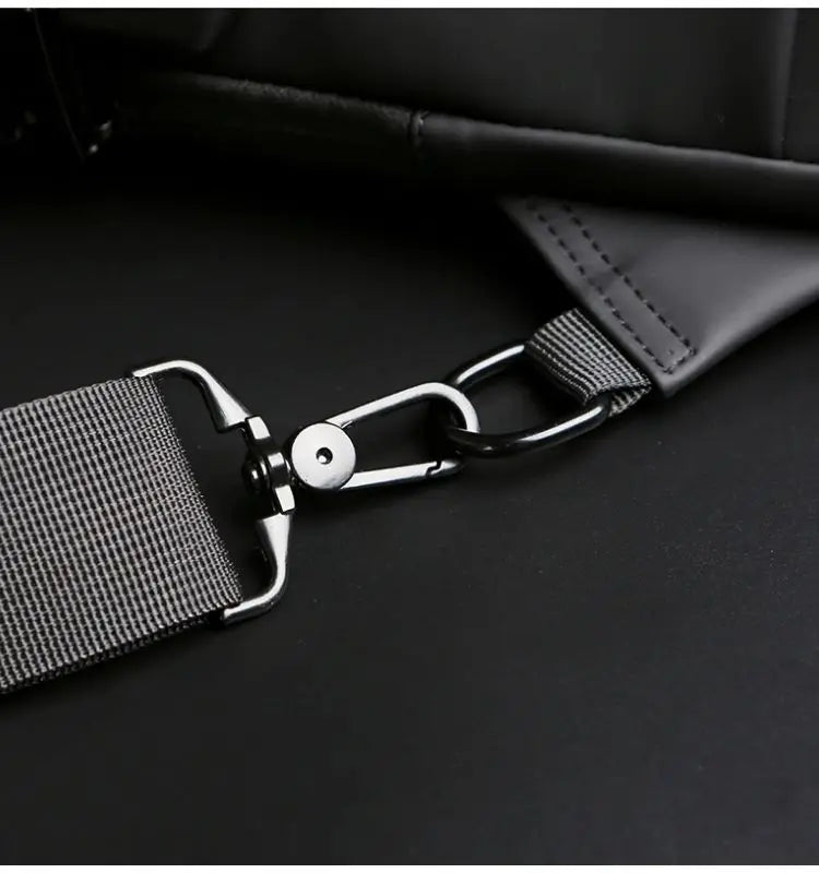 Men's Shoulder Bag Multifunction Anti Theft USB Messenger Pack Man Crossbody Cross Body Travel Chest Bags Pack
