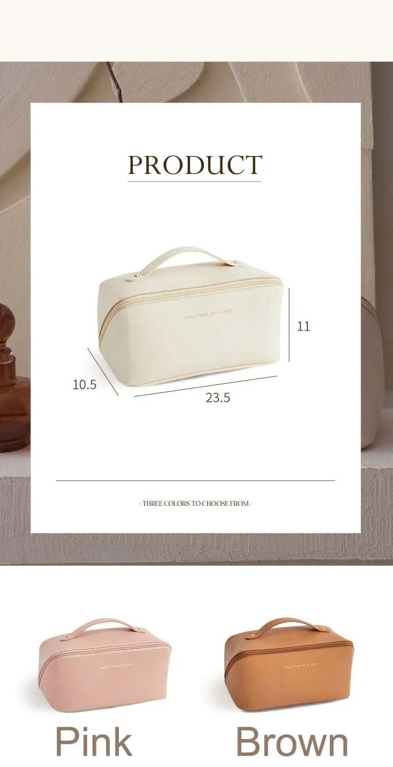 Large Capacity Travel Cosmetic Bag Multifunction Travel Cosmetic Bag Women Toiletries Organizer Female Storage Make Up Case Tool