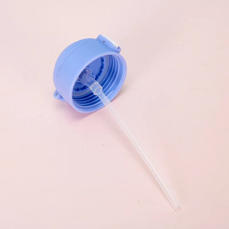 380ML Thermos Vacuum Flask Cute Cartoon 304 Stainless Steel Thermal Water Bottle Insulated Straw Cups Tumbler Drinkware
