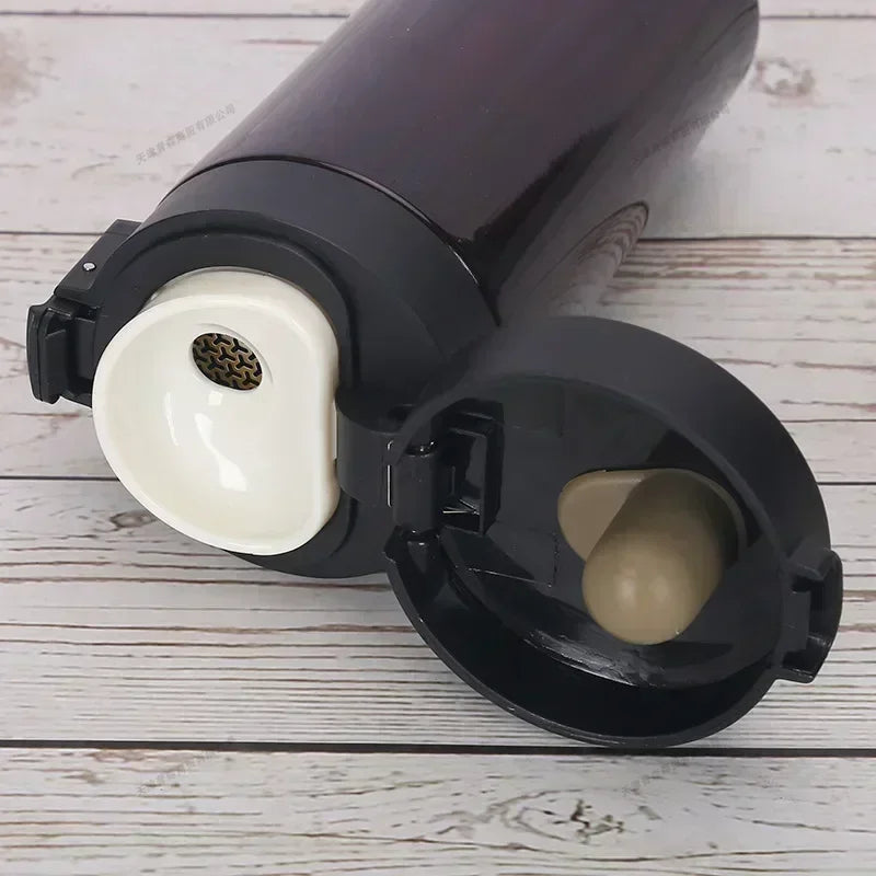 500ml Thermal Mug Double Wall 304 Stainless Steel Coffee Cup Tea Vacuum Flask Thermos Water Bottle Leak-proof Thermos Mug Coffee