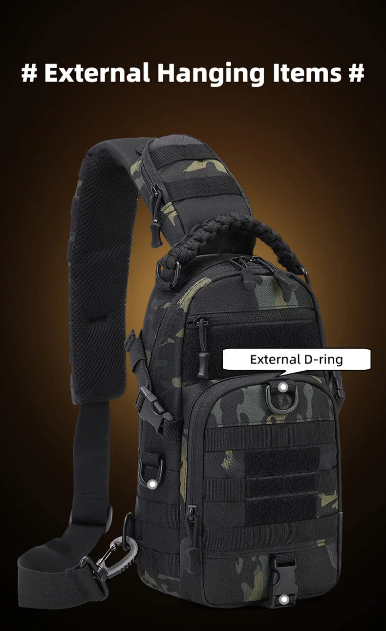 Men's Waist Bag Sports Shoulder Outdoor Fanny Pack Camping Hiking Fishing Climbing Backpack for Male Travel Sling Chest Bags 가방