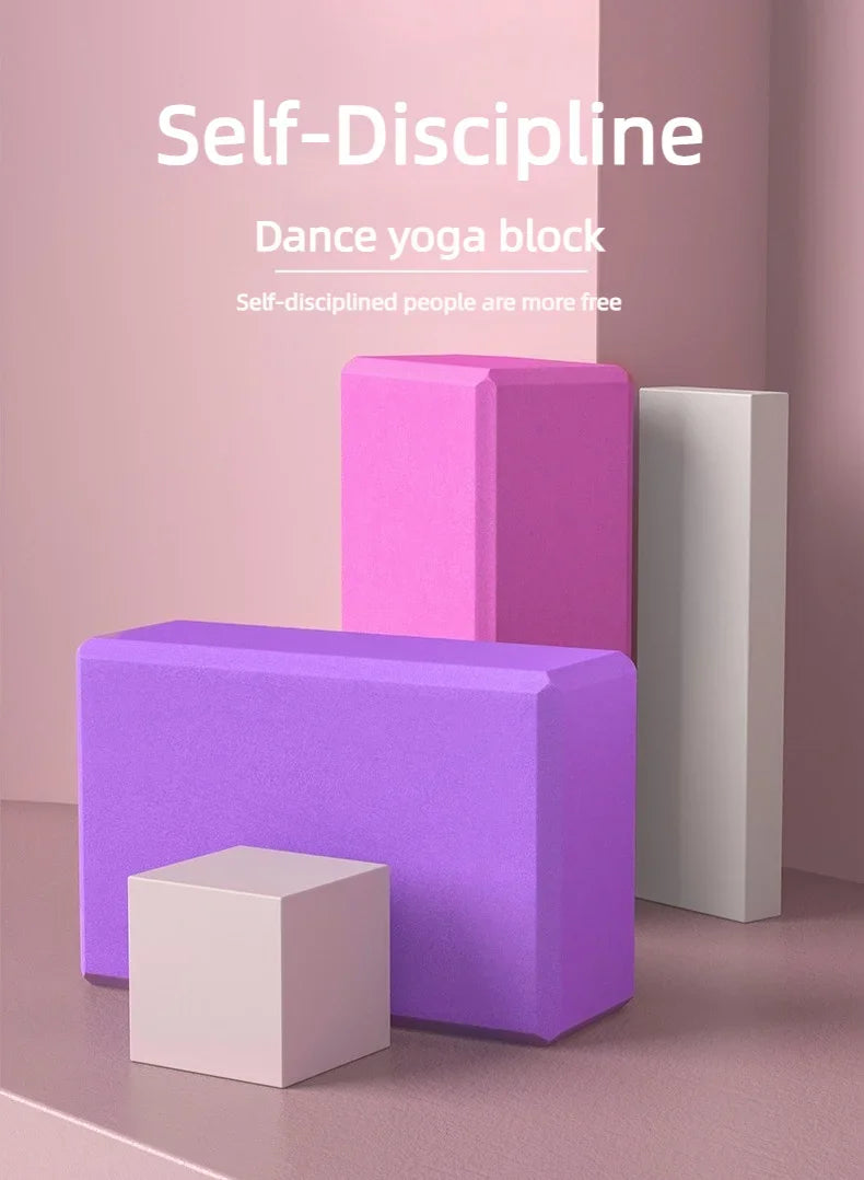 High-density yoga blocks, children's dance, anti-pressure training blocks, adult yoga auxiliary equipment, leg push foam blocks
