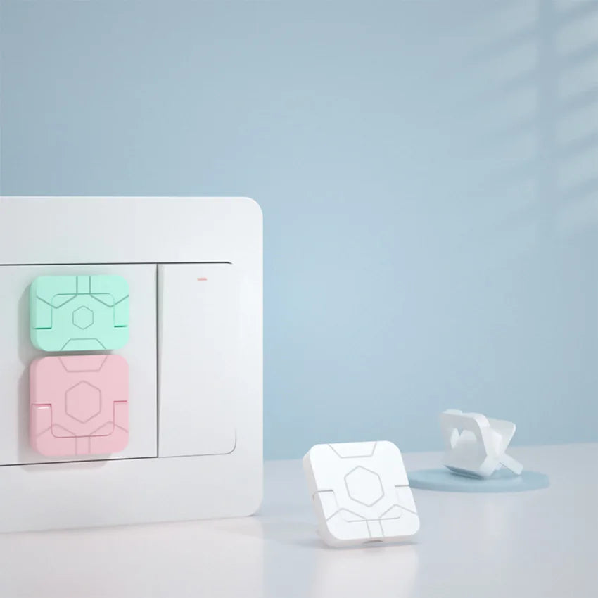 Two-pin Socket Holes Baby Anti-electric Shock Protection Cover Child Switch Socket Electrical Safety Plug Guard Protector Shield