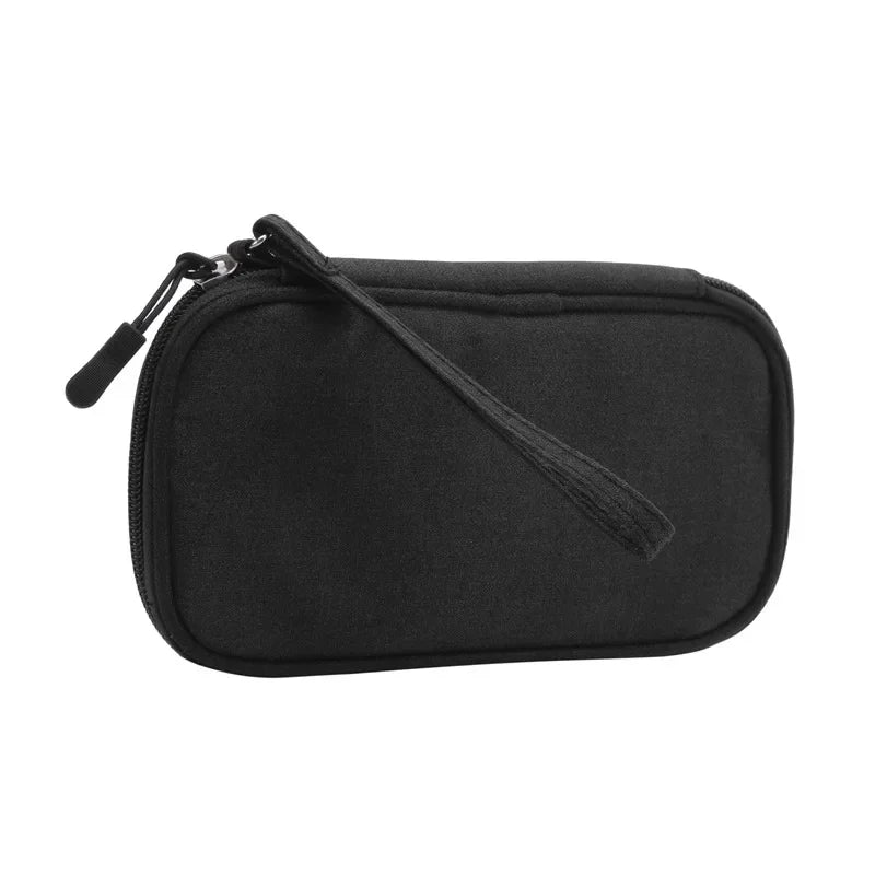 Data Cable Storage Bag Waterproof Portable Carry Case Layers Storage Bag Travel Organizer Bag for Cable Cord USB Charger