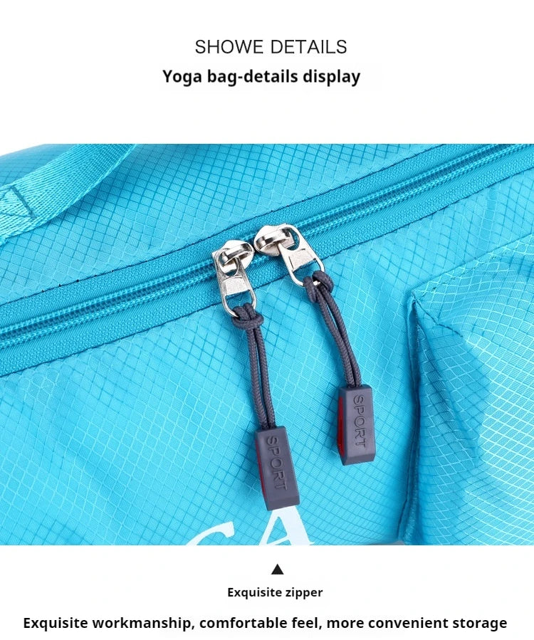 Multifunction Pocket Sports Bag Large Capacity Yoga Mat Carrier Case Carrier Knapsack Yoga Mat Bag Fitness Bag Yoga Mat Holder