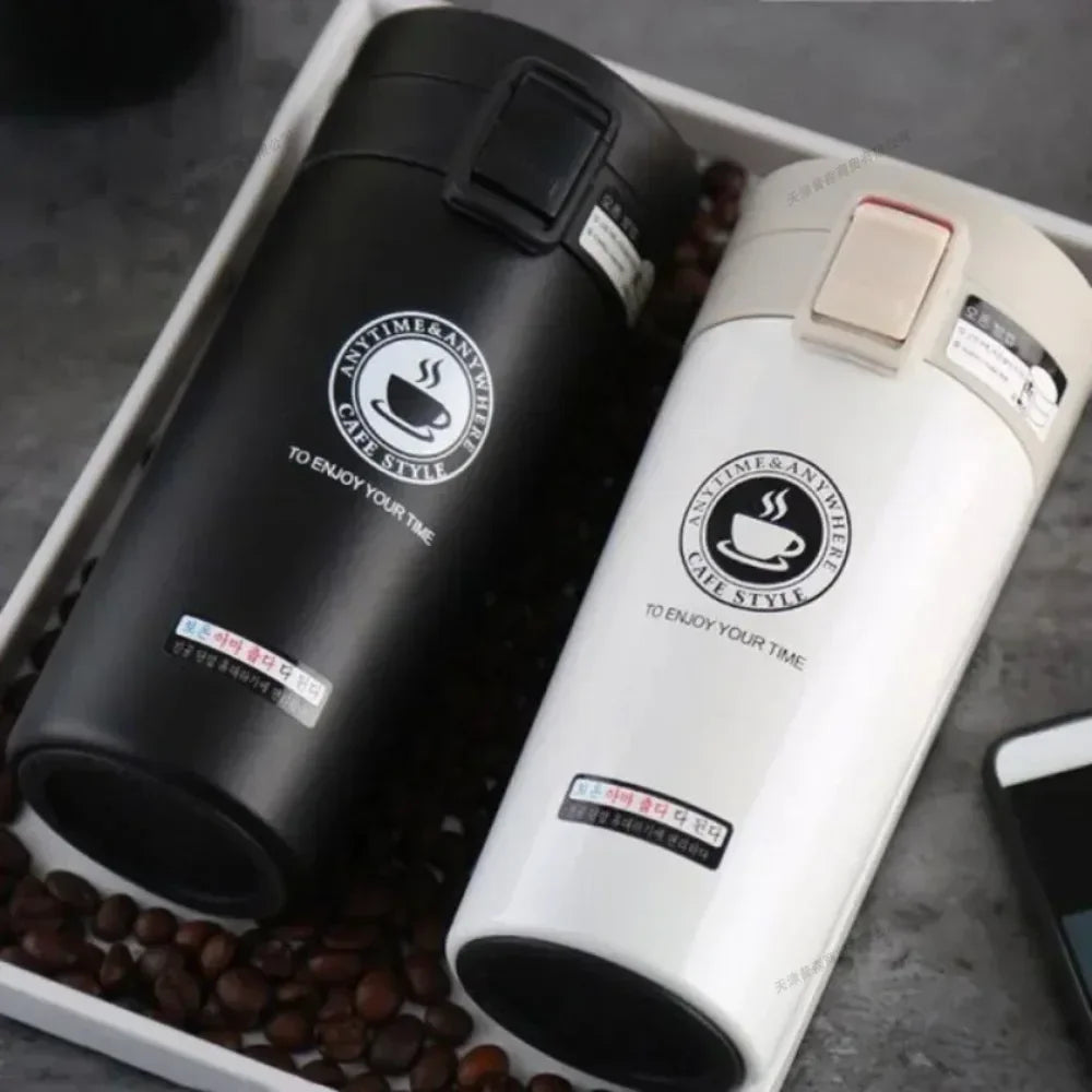 500ml Thermal Mug Double Wall 304 Stainless Steel Coffee Cup Tea Vacuum Flask Thermos Water Bottle Leak-proof Thermos Mug Coffee