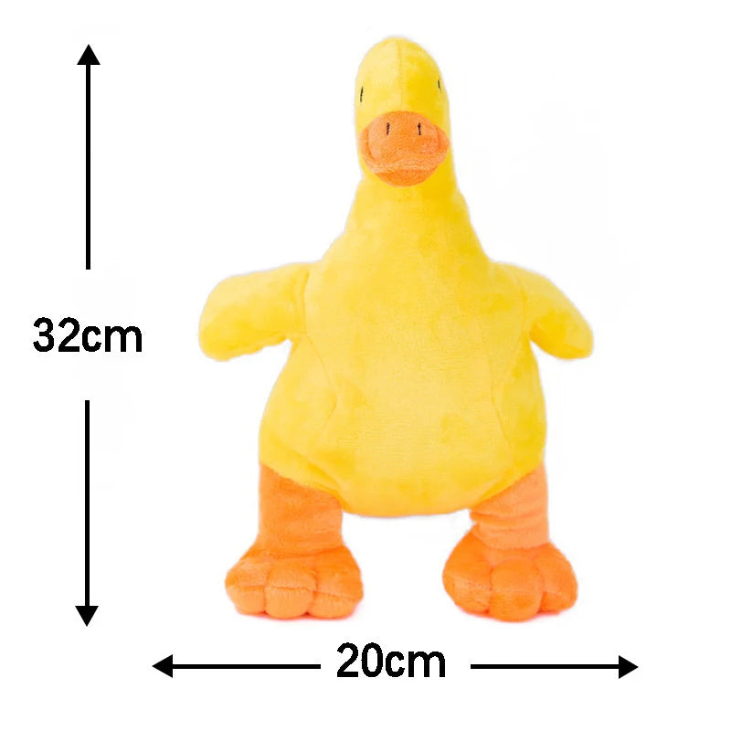 Pet Plush Toy Cat Dog Interactive Teething Toy Animals Bite Resistant Interactive Squeaky Pet Dog Teeth Cleaning Chew Toy
