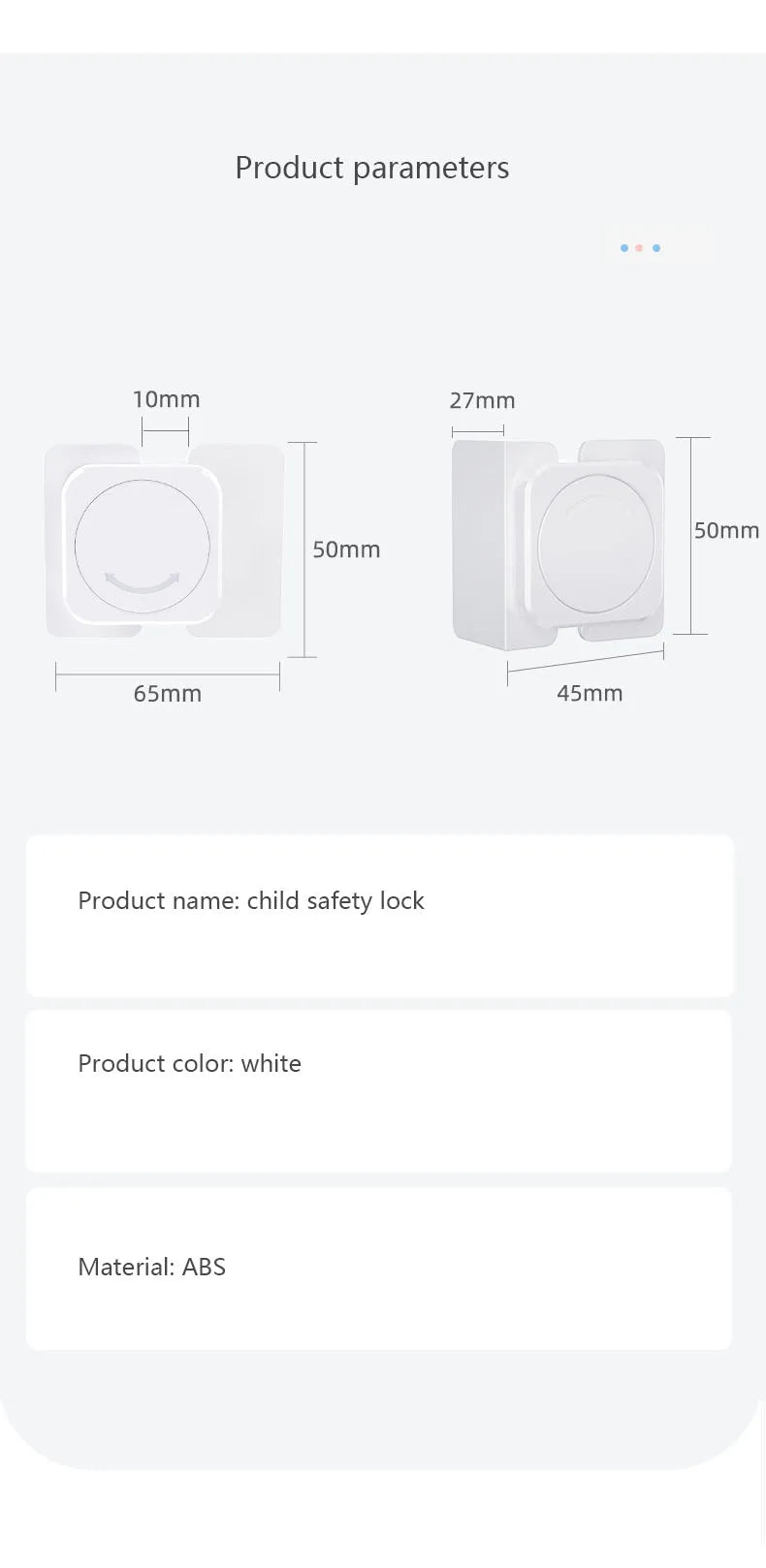 Child Safety Home Refrigerator Lock Baby Anti Open Fridge Freezer Door Locks Multifunctional Cabinet Buckle Toddler Kids Protect