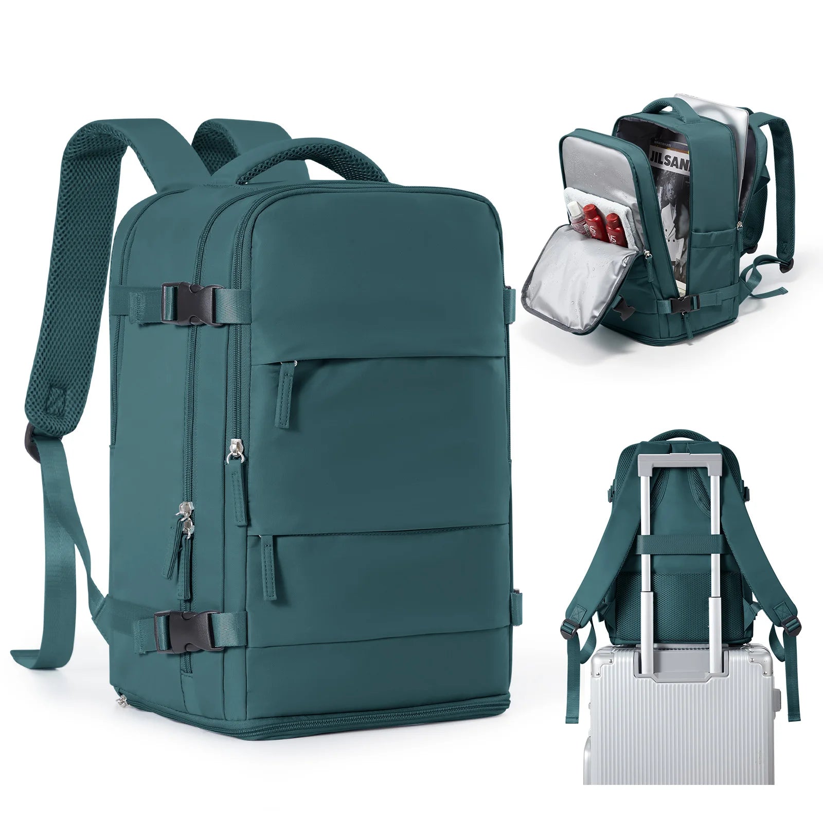 Women Men Hand Luggage Backpack Business College Laptop Travel Backpack Waterproof Carry on mochila viaje cabina avion 40x20x25