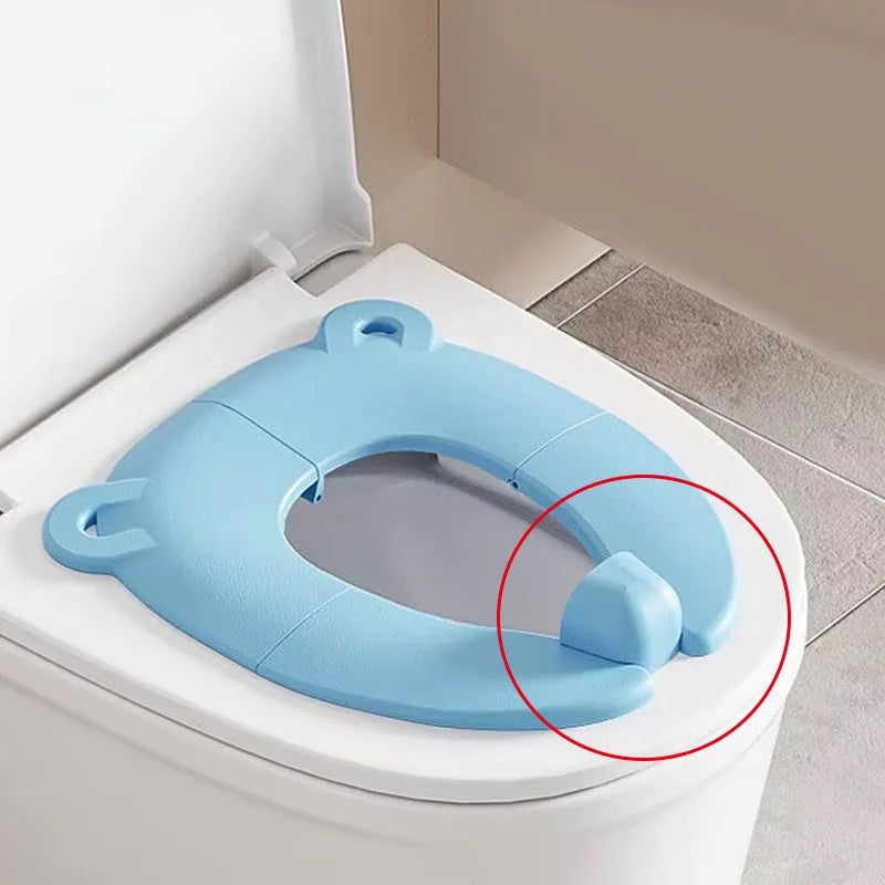 Baby Cartoon Travel Folding Potty Seat Toddler Portable Toilet Training Seat Children Urinal Cushion Children Pot Chair Pad /mat