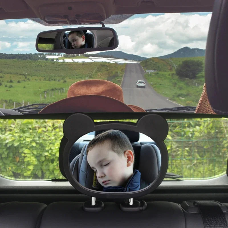 Universal Baby Car Mirror Safe Car Seat Mirror Rear Facing Seat Mirror Adjustable Wide Clear View Shatterproof Car Kids Monitor