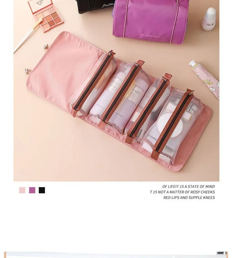 Large Capacity Travel Cosmetic Bag Multifunction Travel Cosmetic Bag Women Toiletries Organizer Female Storage Make Up Case Tool