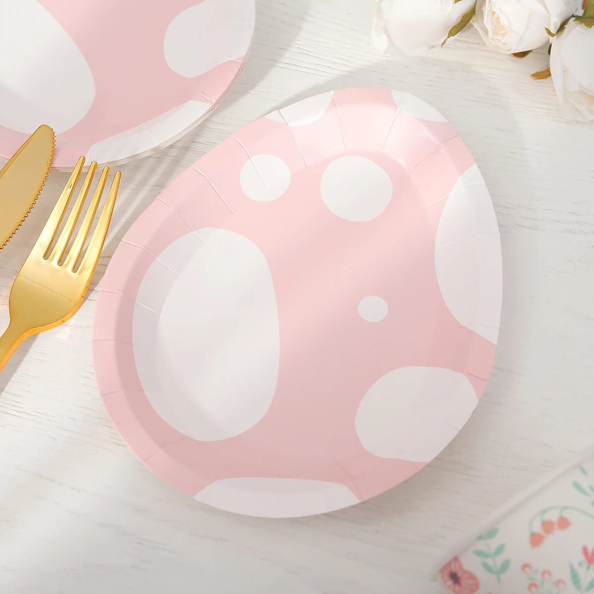 Mori rabbit disposable tableware paper cup dinner plate tablecloth happy birthday party supplies decoration