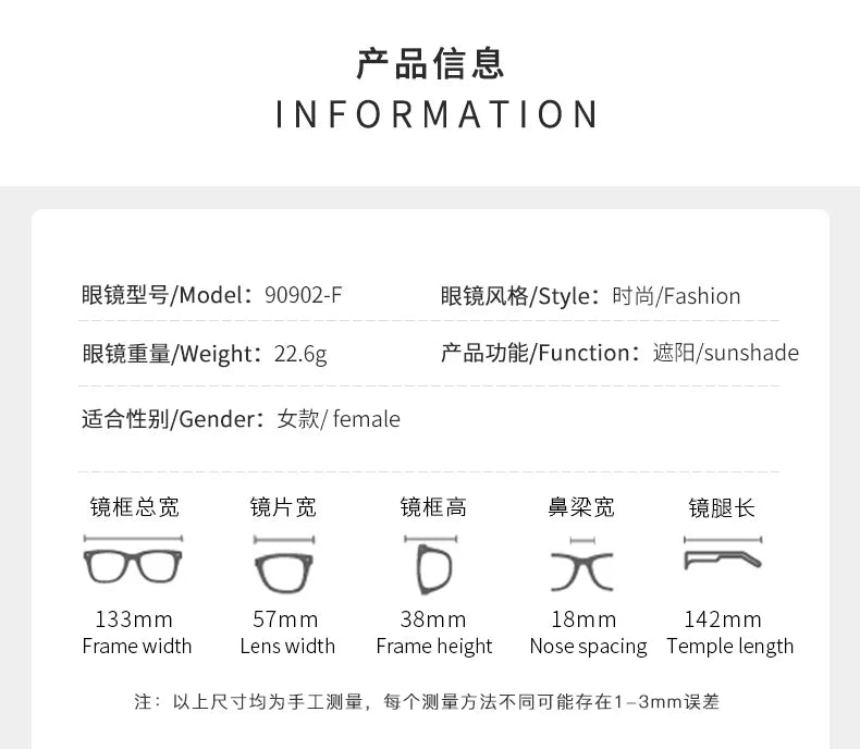 European and American fashionable frameless metal sunglasses