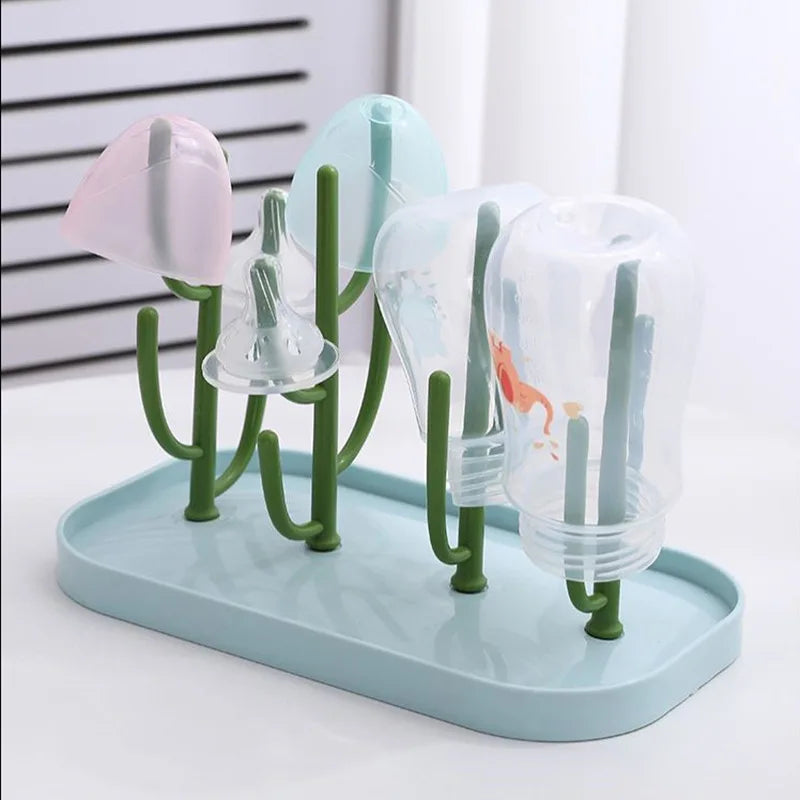 Baby Feeding Bottle Drain Rack Nipple Feeding Cup Holder Storage Drying Rack Cleaning Dryer Drainer Storage Drying Rack