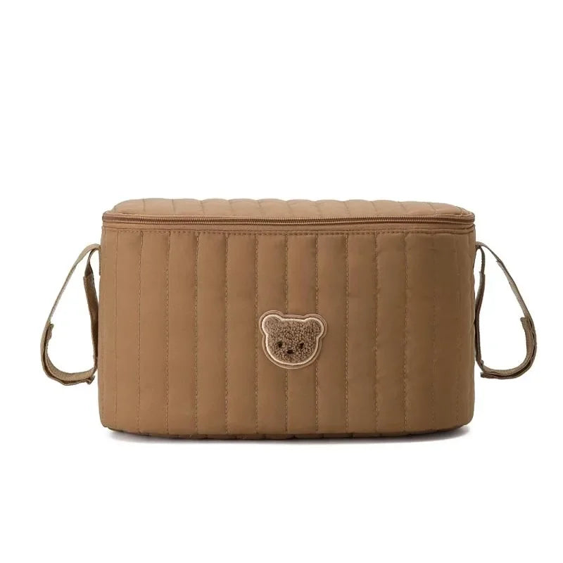 Baby Diaper Bag Korea Cute Bear Mommy Bag Multifunctional Stroller Nappy Bag Maternity Storage Bags Baby Diaper Organizer