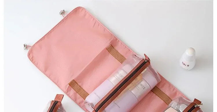 Large Capacity Travel Cosmetic Bag Multifunction Travel Cosmetic Bag Women Toiletries Organizer Female Storage Make Up Case Tool