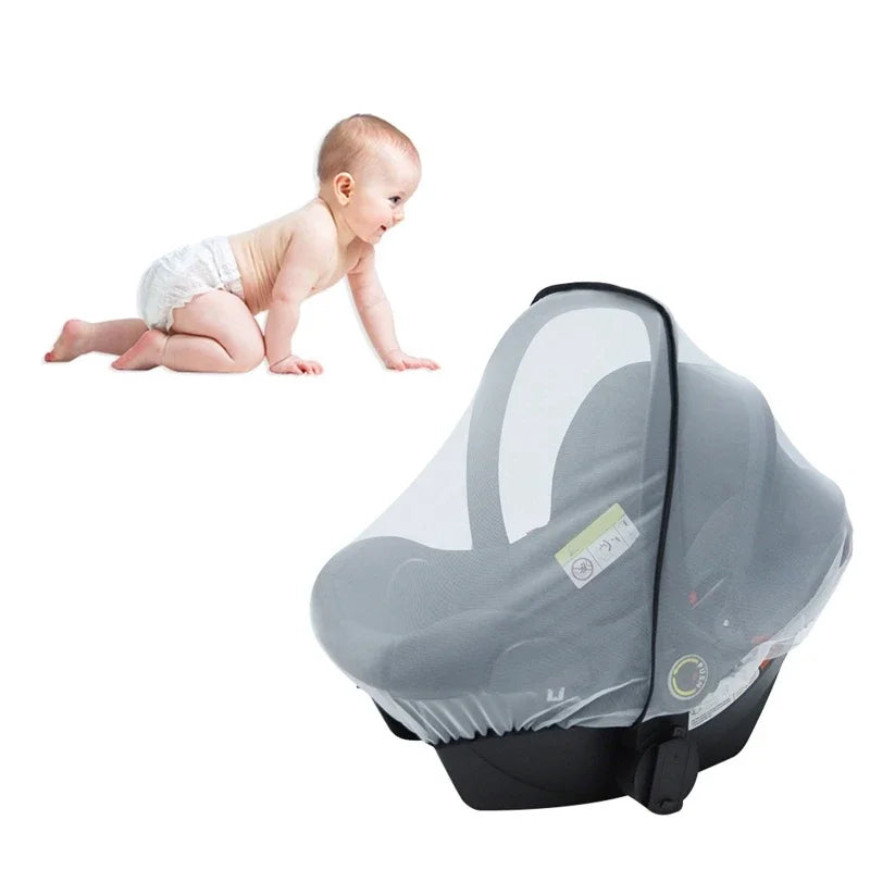 Baby Stroller Pushchair Mosquito Net Infant Carrier Car Seat Insect Mesh Net Newborn Carriage Cradles Cover
