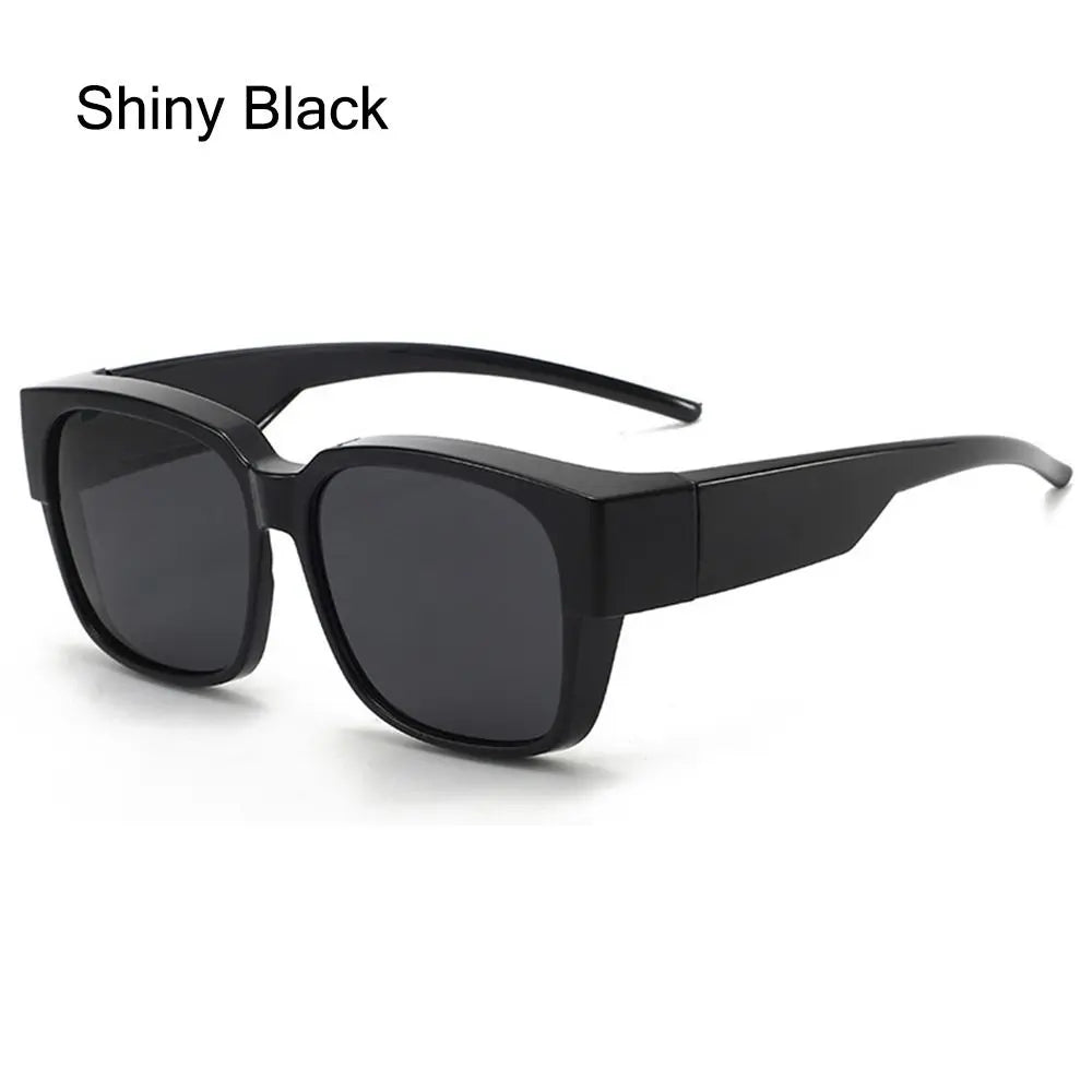 UV Protection That Can Be Worn over Other Glasses Square Shades Wrap Around Polarized Fit Over Glasses Sunglasses