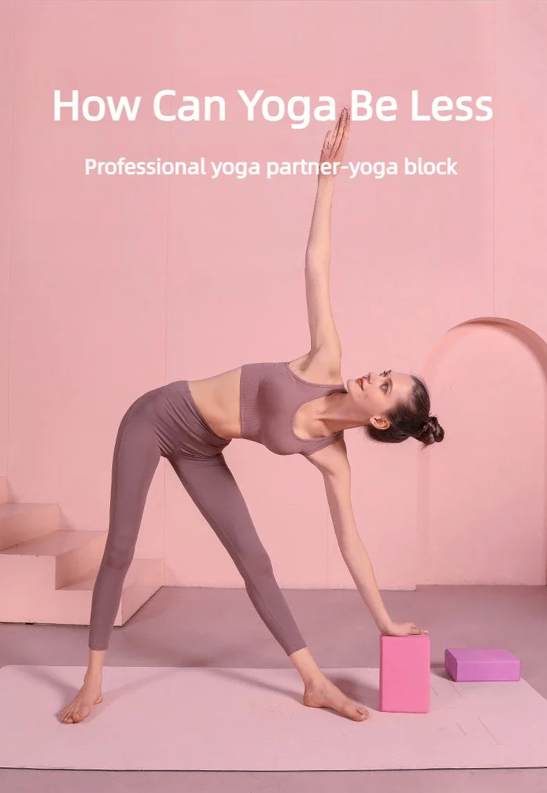 High-density yoga blocks, children's dance, anti-pressure training blocks, adult yoga auxiliary equipment, leg push foam blocks